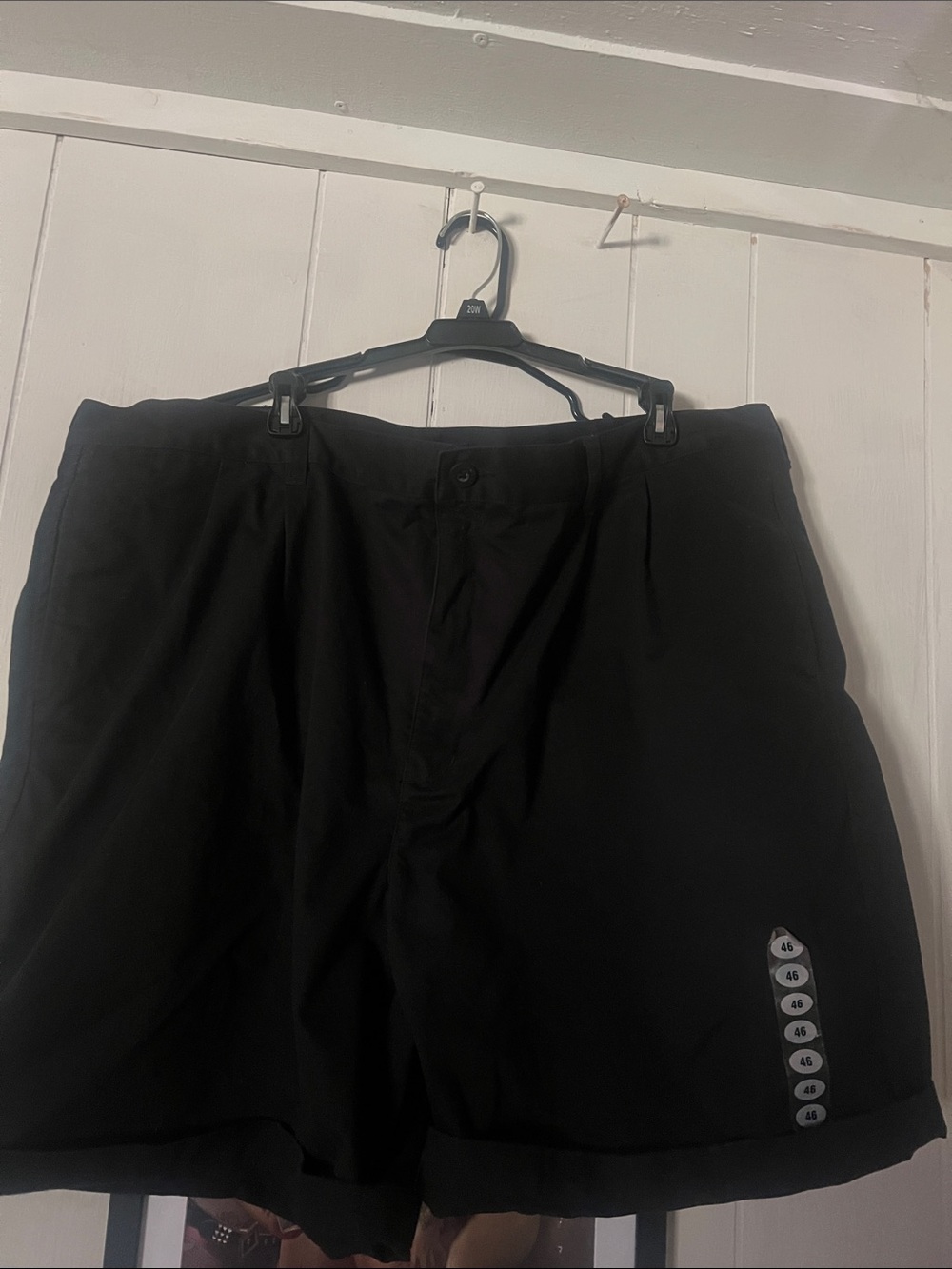 Austin Clothing Co. Black Flat-Front Men’s Shorts